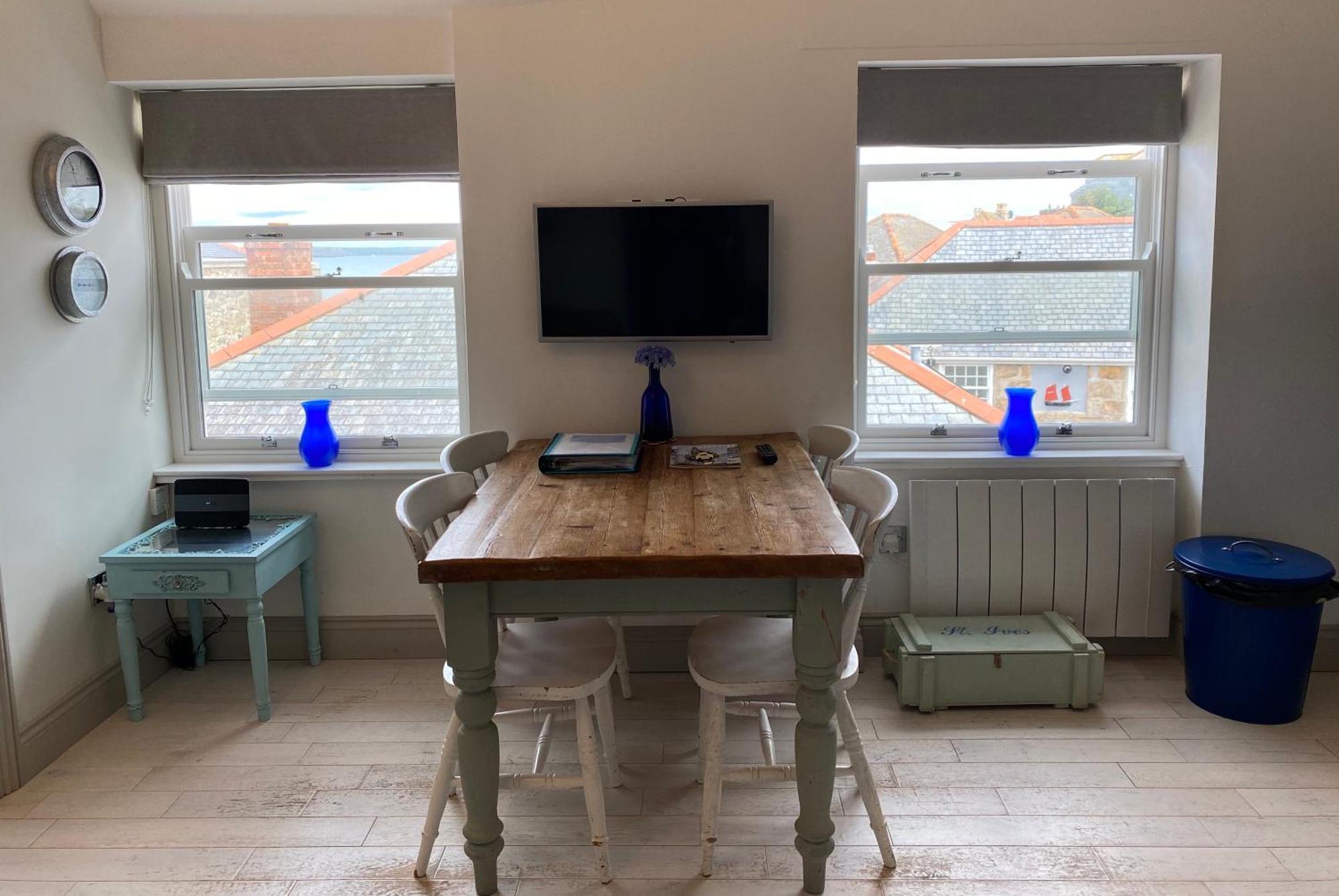 Little Dolly Sea View 2 Bedroom Apartment, St Ives Town, Dog Friendly المظهر الخارجي الصورة