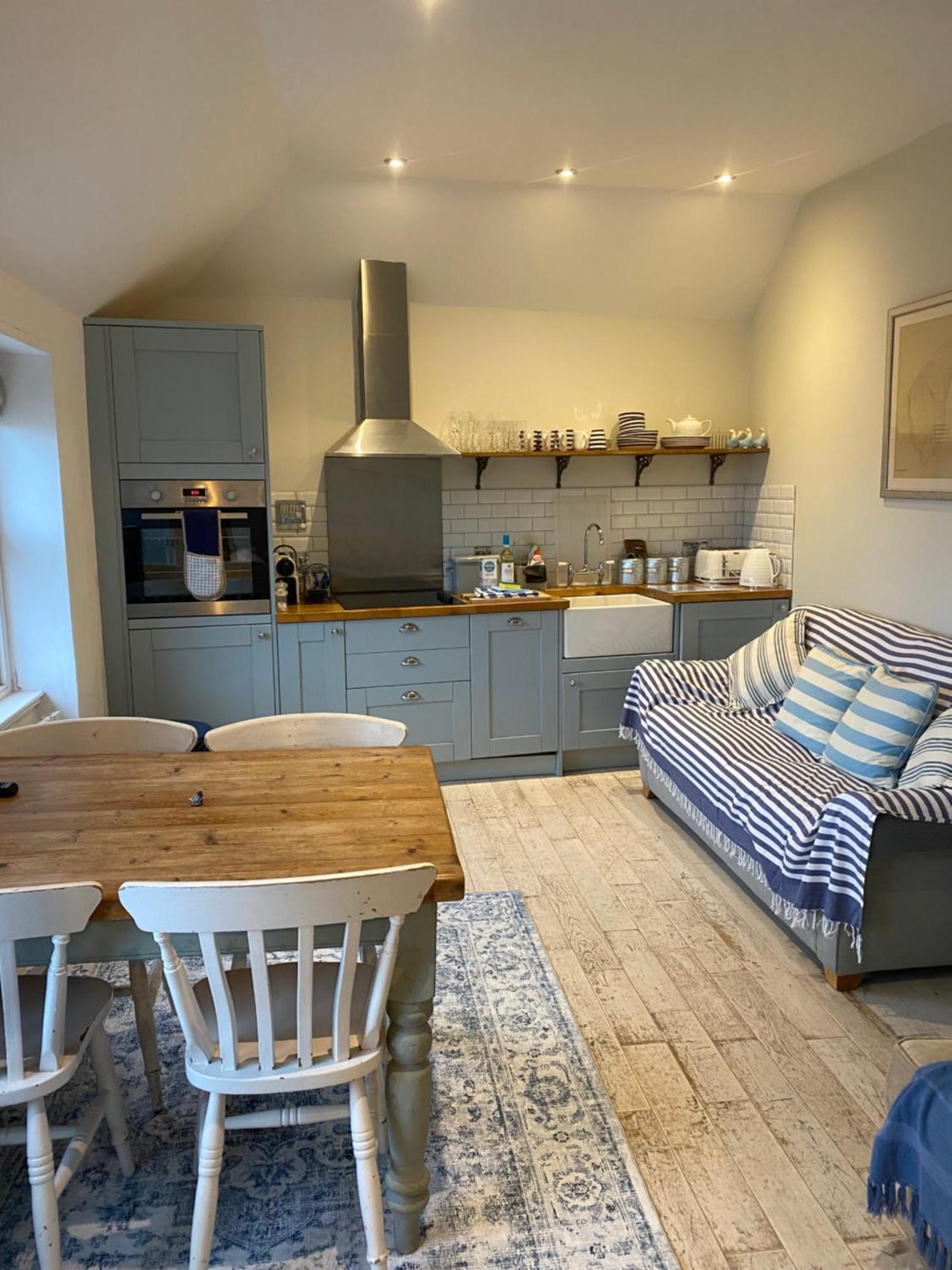 Little Dolly Sea View 2 Bedroom Apartment, St Ives Town, Dog Friendly المظهر الخارجي الصورة