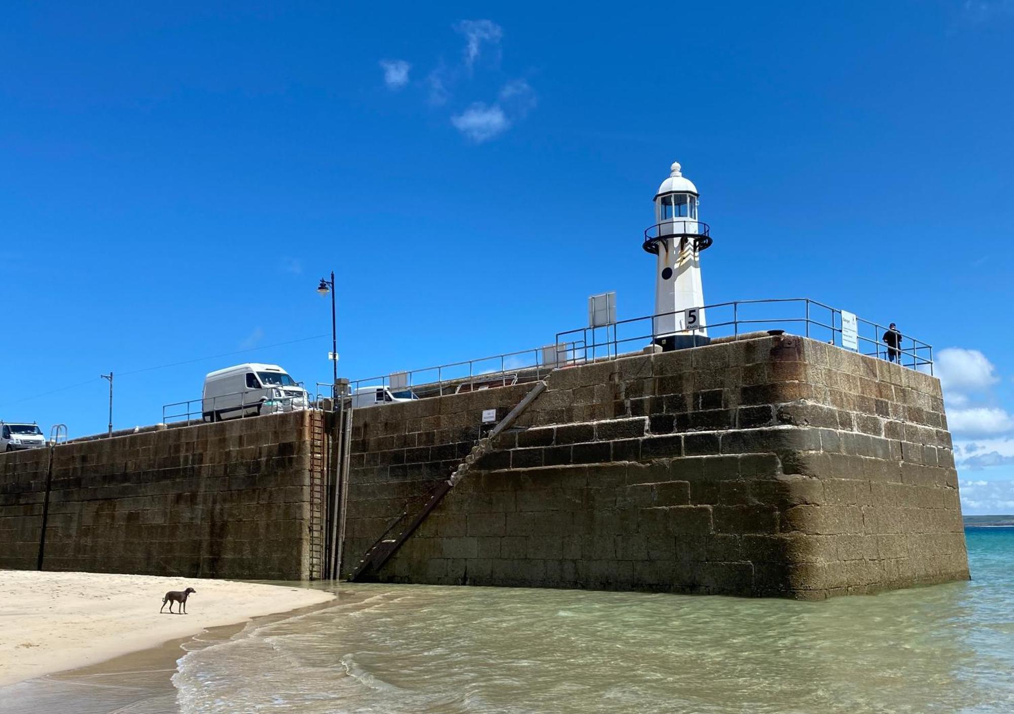 Little Dolly Sea View 2 Bedroom Apartment, St Ives Town, Dog Friendly المظهر الخارجي الصورة