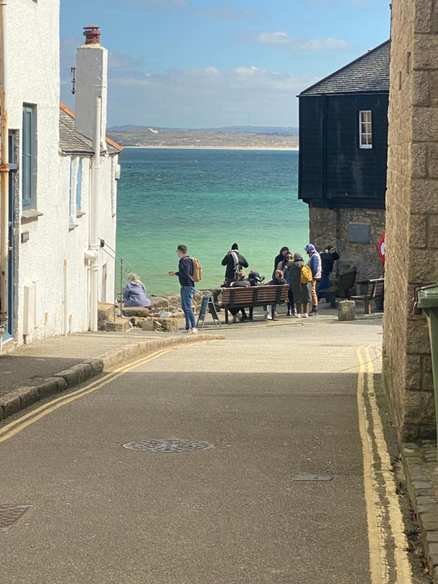 Little Dolly Sea View 2 Bedroom Apartment, St Ives Town, Dog Friendly المظهر الخارجي الصورة