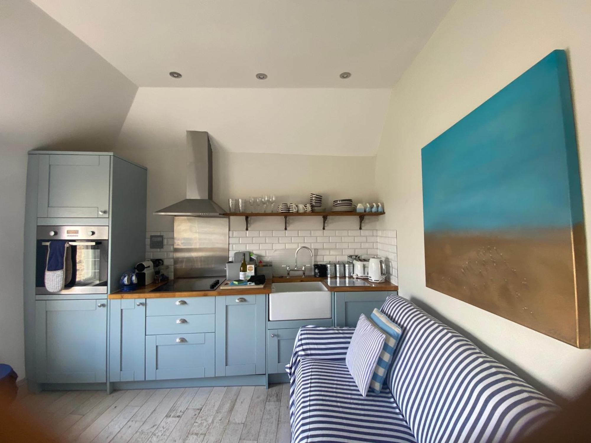 Little Dolly Sea View 2 Bedroom Apartment, St Ives Town, Dog Friendly المظهر الخارجي الصورة