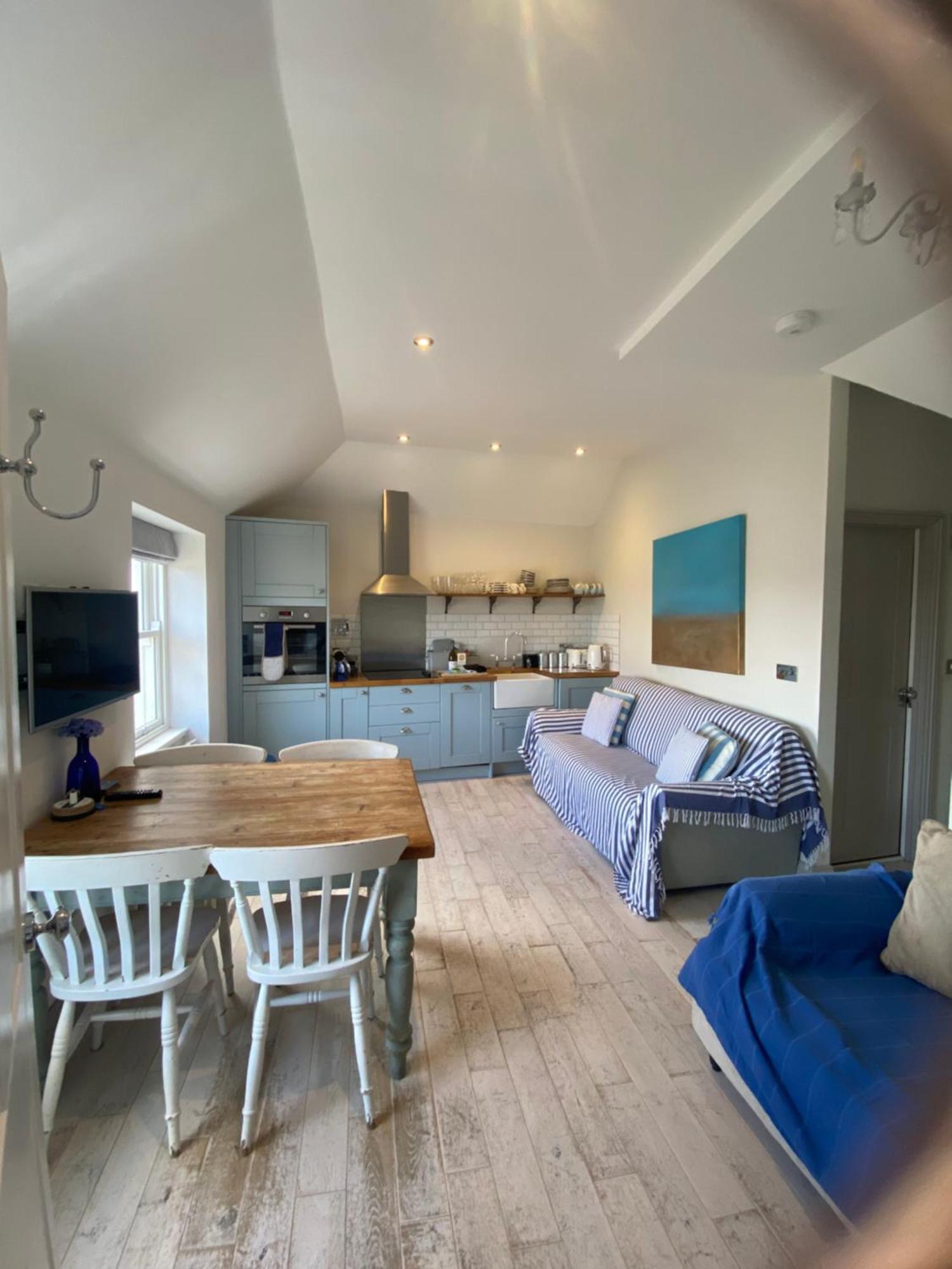 Little Dolly Sea View 2 Bedroom Apartment, St Ives Town, Dog Friendly المظهر الخارجي الصورة